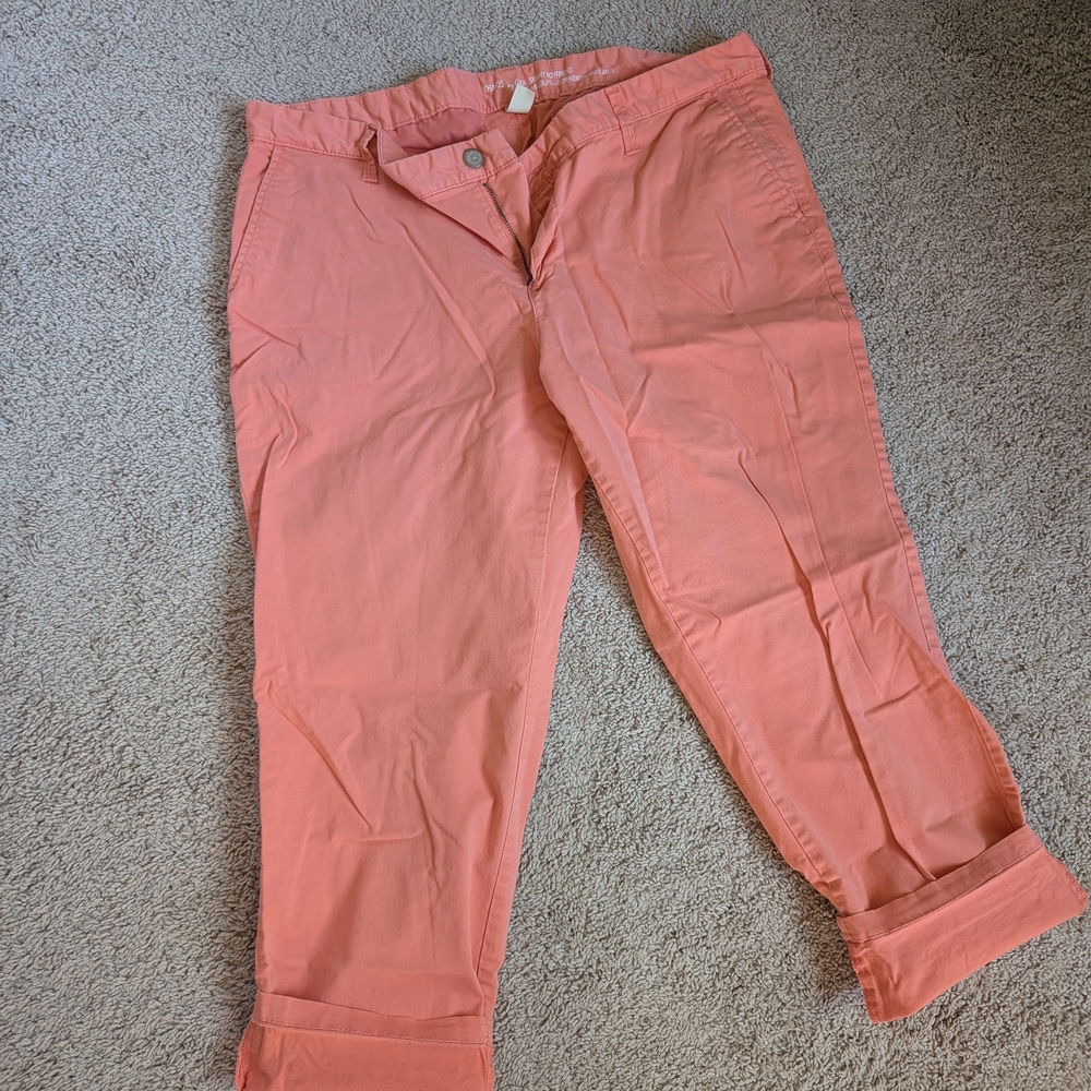GAP Coral Boyfriend Jeans Relaxed Fit